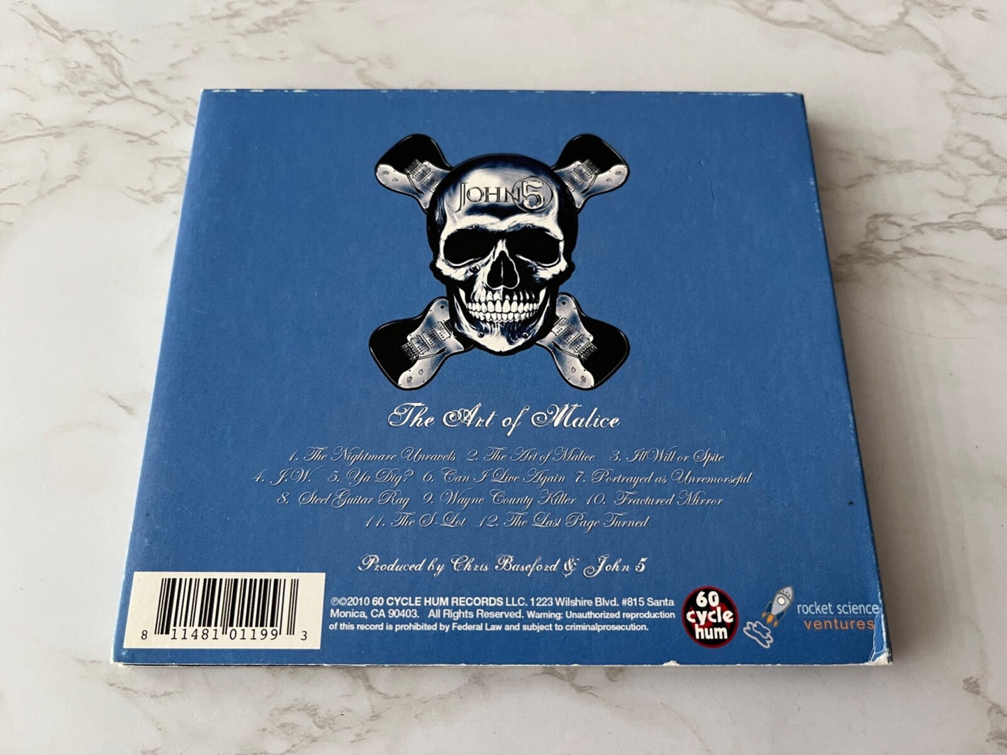 John 5 – The Art Of Malice (Digipak) (2010)