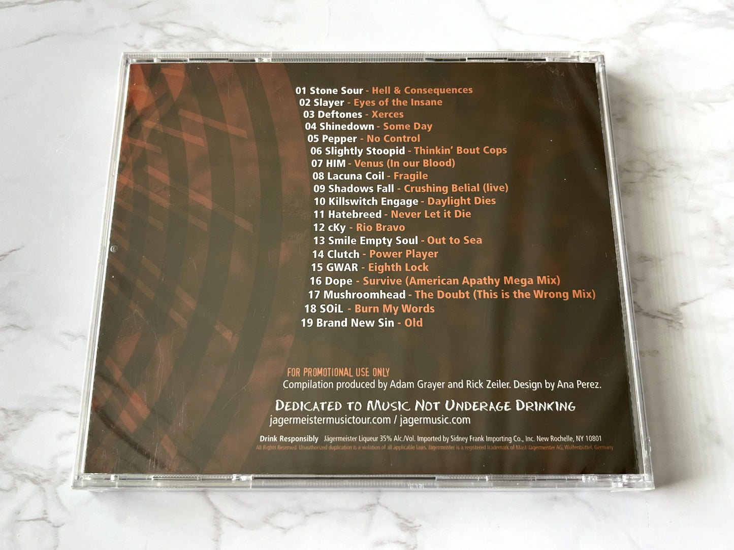 Deftones, Lacuna Coil, Shinedown, Slayer, Stone Sour, Various – Jagermeister Musictour 2007 (Promo) (2007)