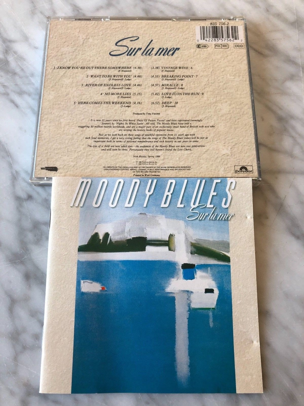 The Moody Blues – Sur La Mer (1988)