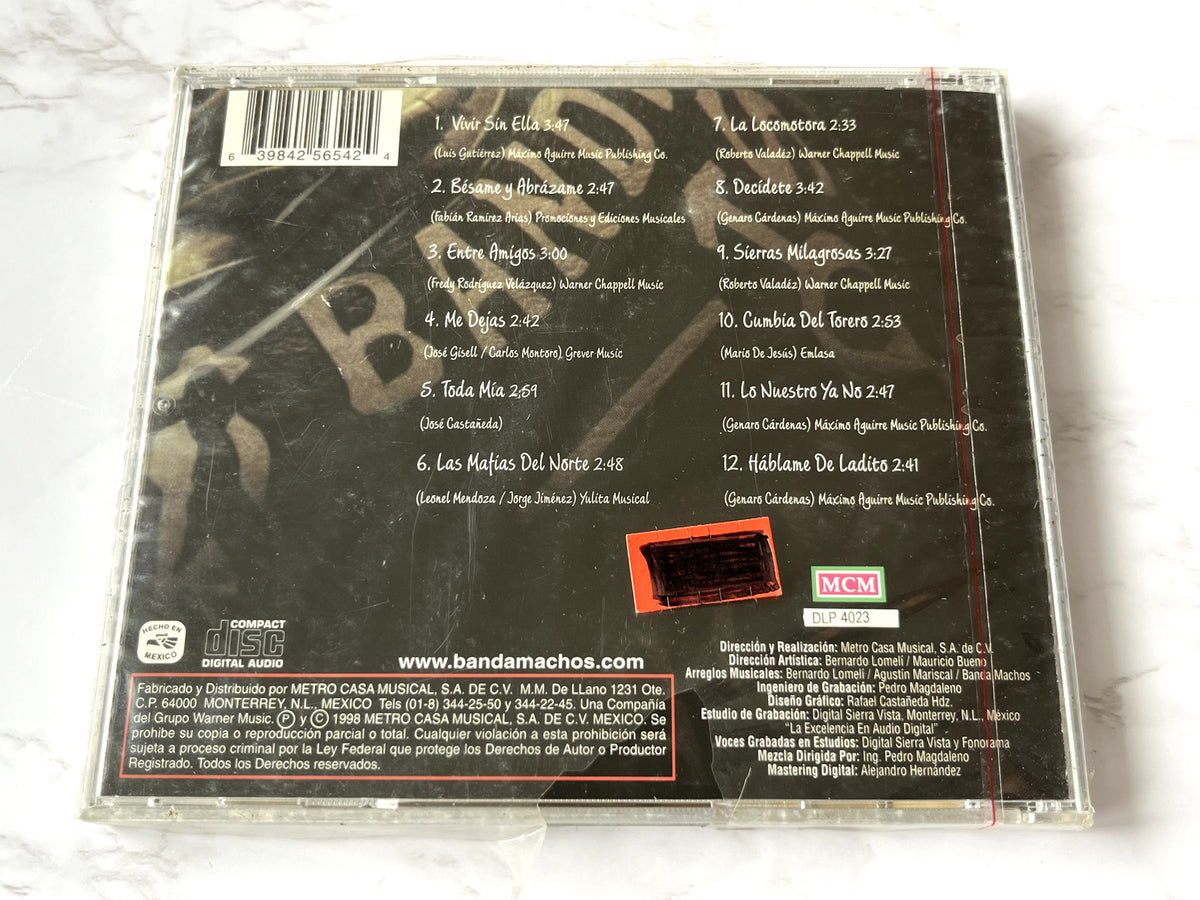 Banda Machos – Vivir Sin Ella (1998)