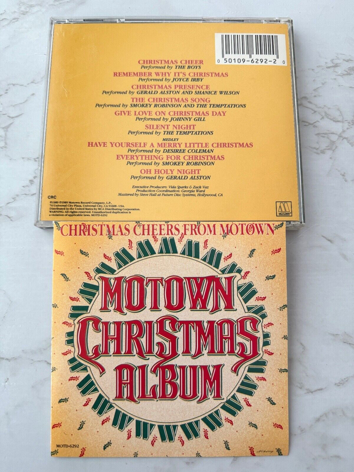 Smokey Robinson, The Temptations, Various – Motown Christmas Album
