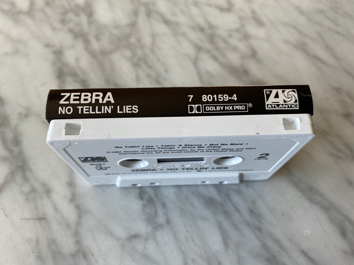 Zebra – No Tellin' Lies (1984)