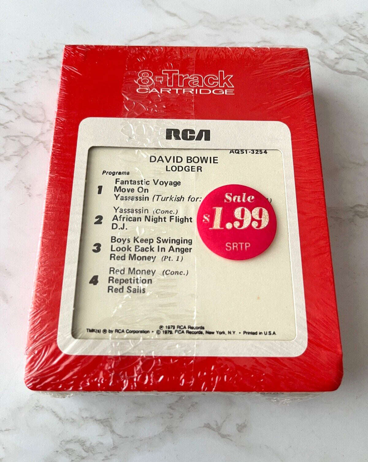 David Bowie – Lodger 8-track Tape (1979)