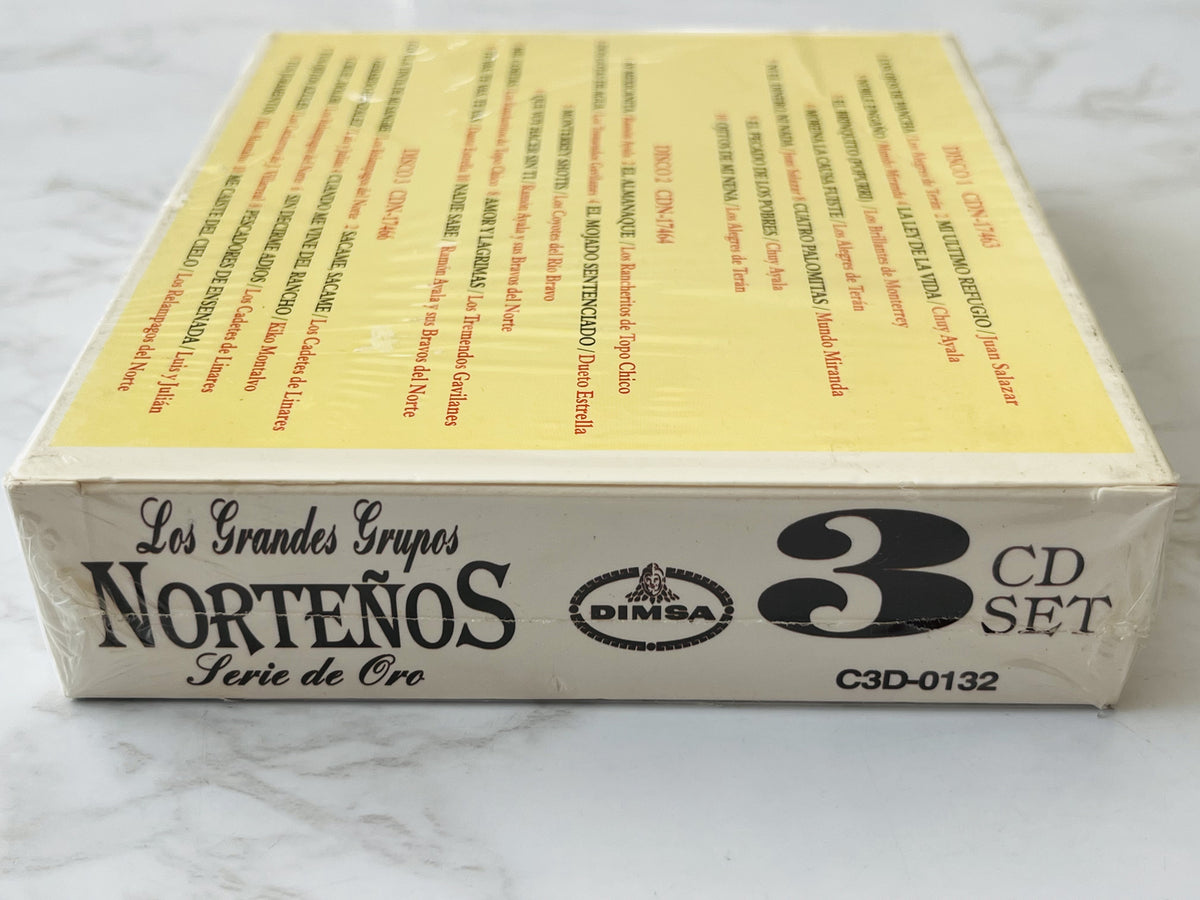 Alegres De Teran, Ramon Ayala, Relampagos Del Norte, Various – Los Grandes Grupos Norteños Serie De Oro (Box Set) (2004)