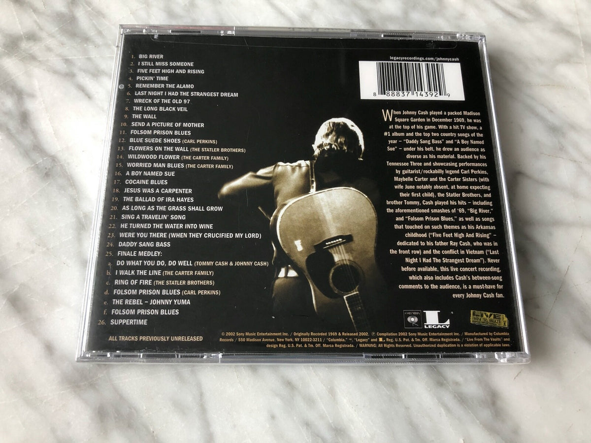 Johnny Cash – Madison Square Garden