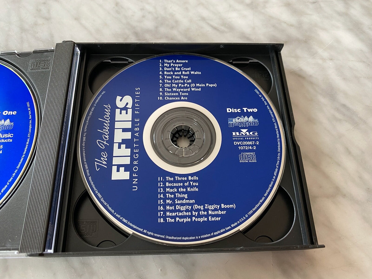 Various, Fats Domino – The Fabulous Fifties Those Wonderful Years (1999)