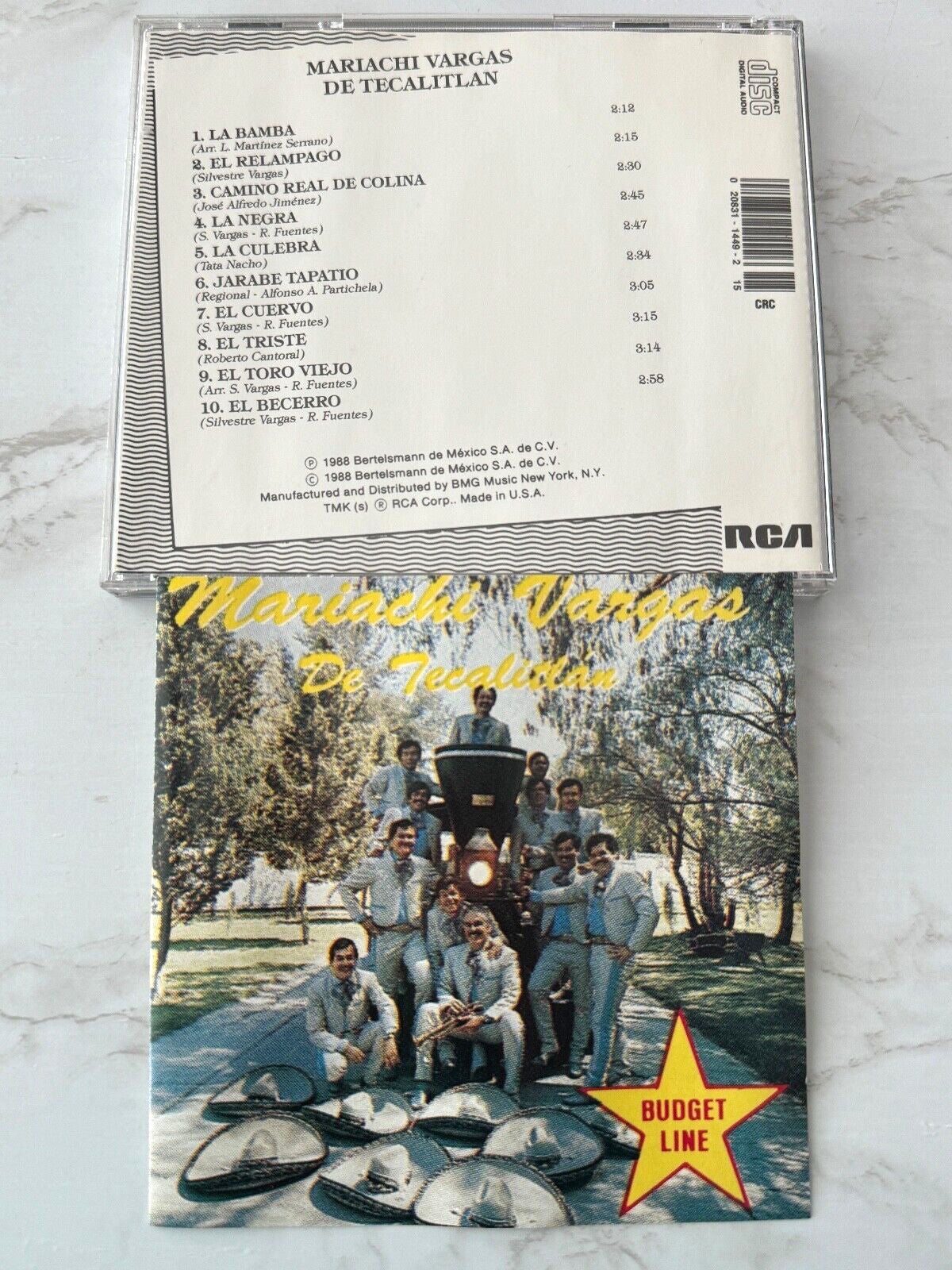 Mariachi Vargas De Tecalitlan – Grandes Exitos (1988)