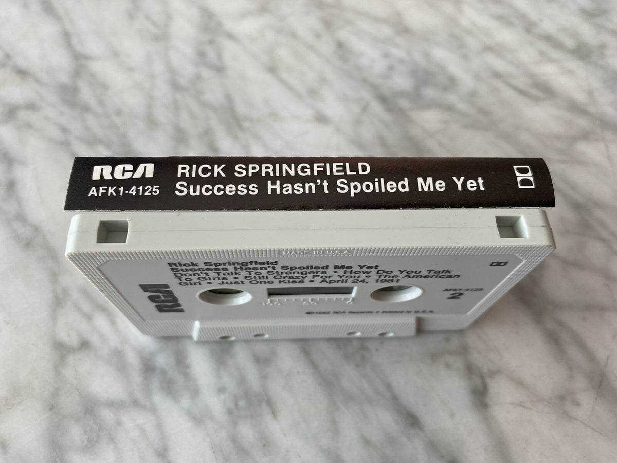 Rick Springfield – Success Hasn't Spoiled Me Yet (1982)