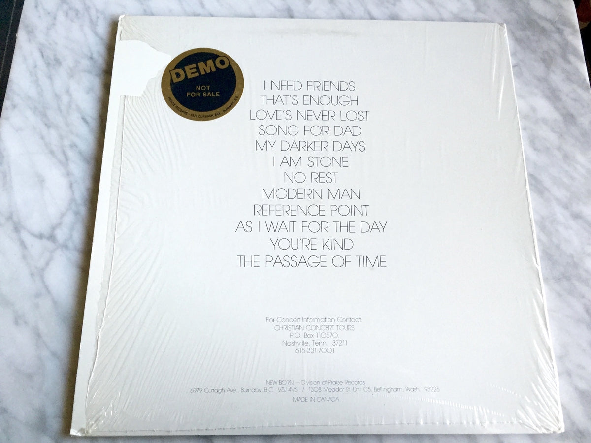 Phil McHugh Reference Point LP PROMO IN SHRINK! Canada Imp. Christian Xian Rock