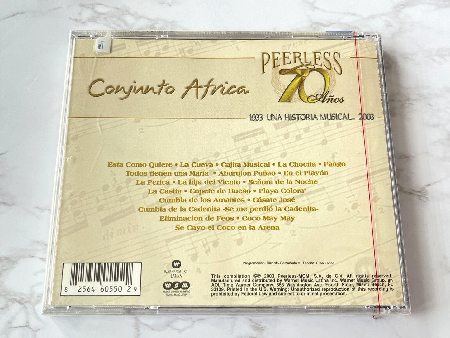 Conjunto Africa – 70 Años Peerless Una Historia Musical (2003)