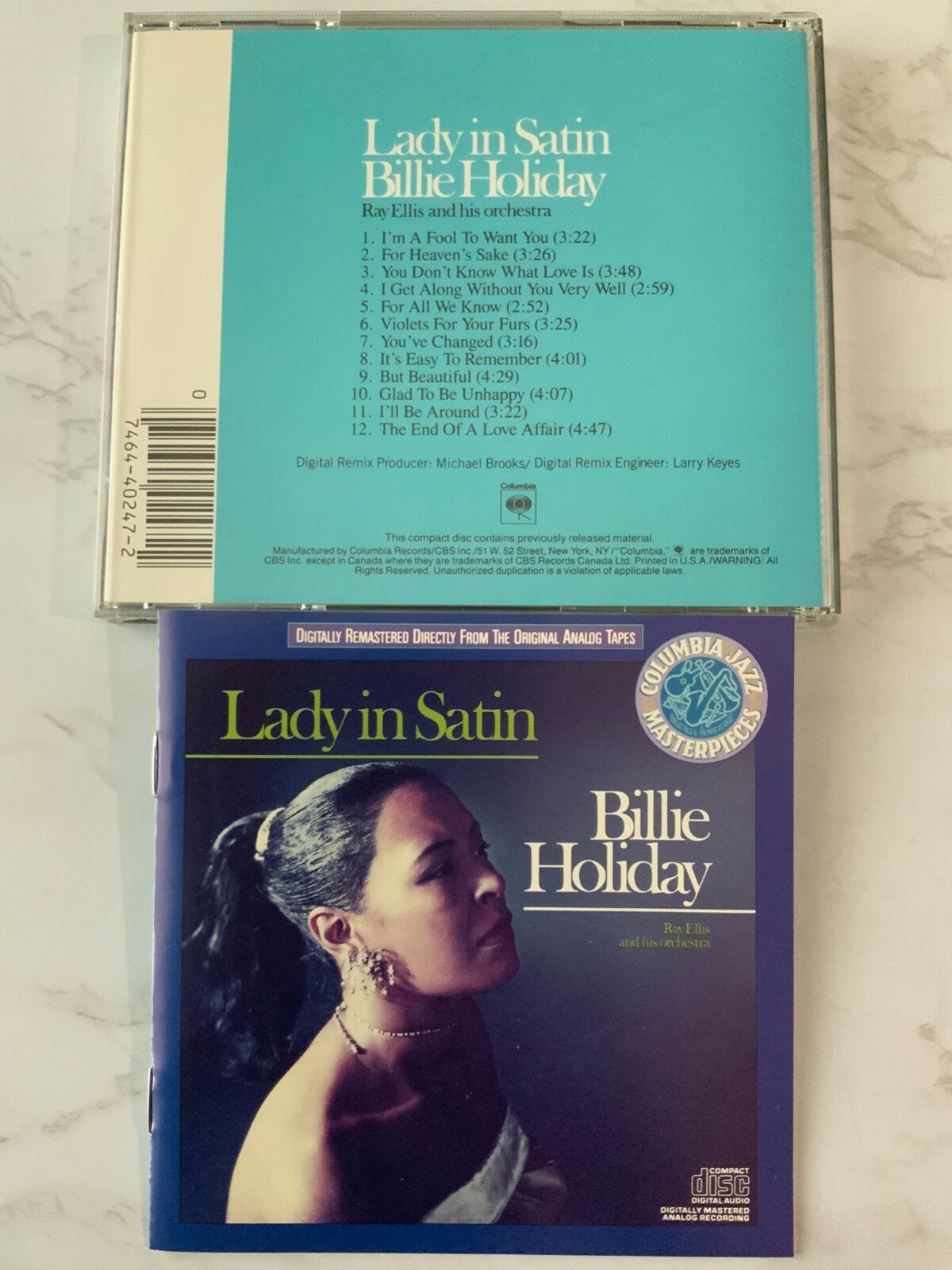 Billie Holiday – Lady In Satin