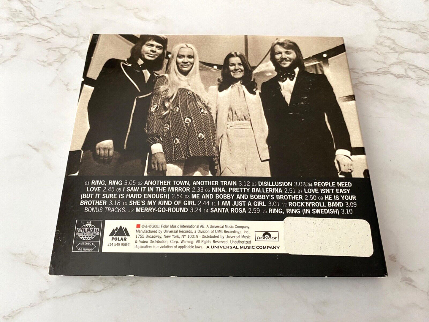 ABBA – Ring Ring (Digipak) (2001)