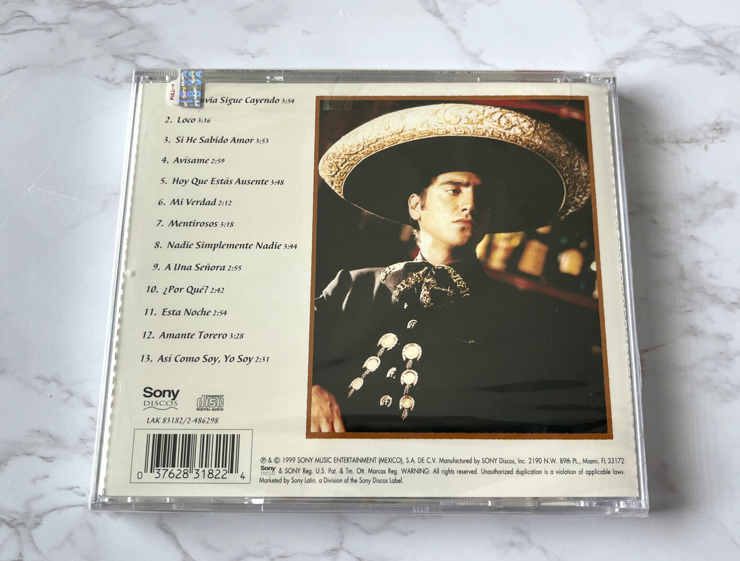 Alejandro Fernandez – Mi Verdad (1999)