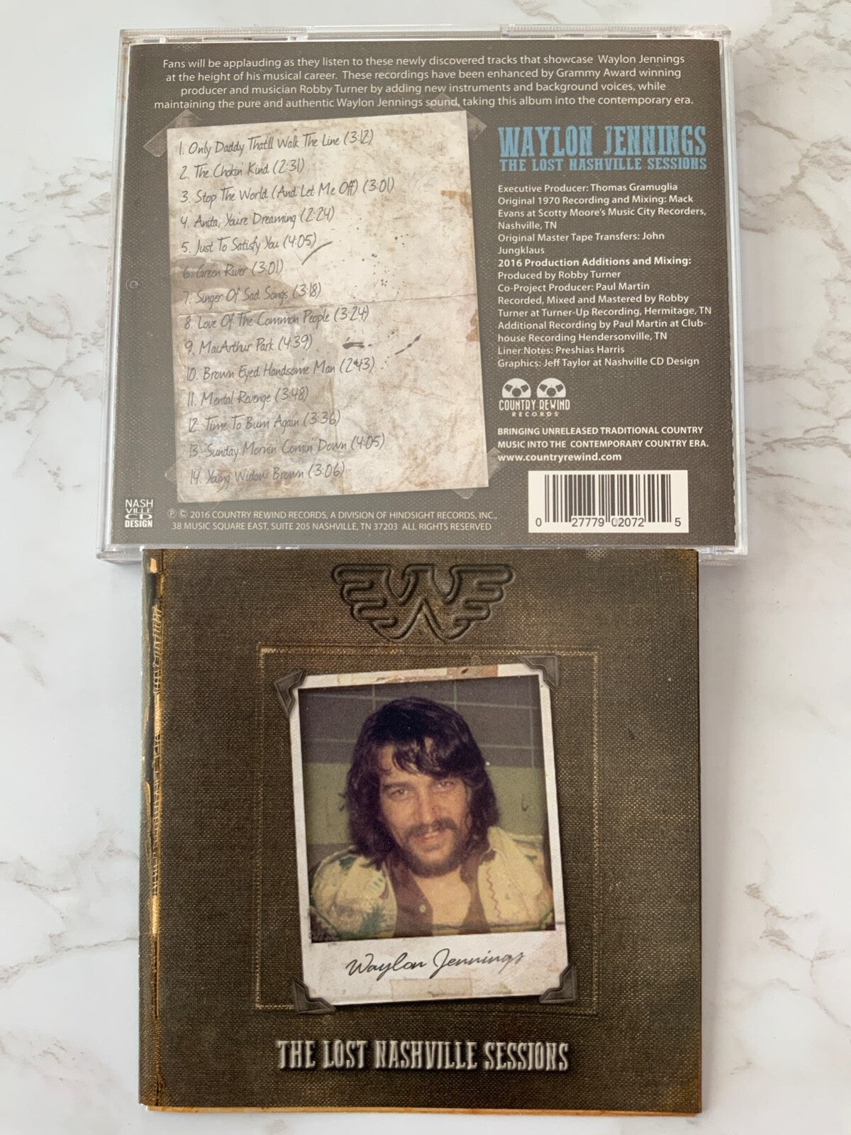Waylon Jennings – The Lost Nashville Sessions (2016)