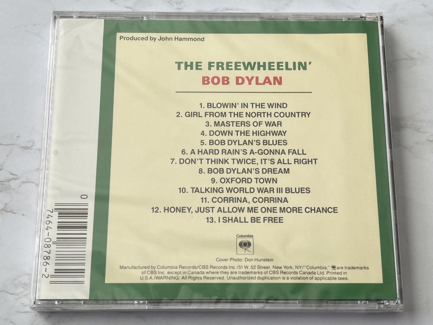 Bob Dylan – The Freewheelin' Bob Dylan