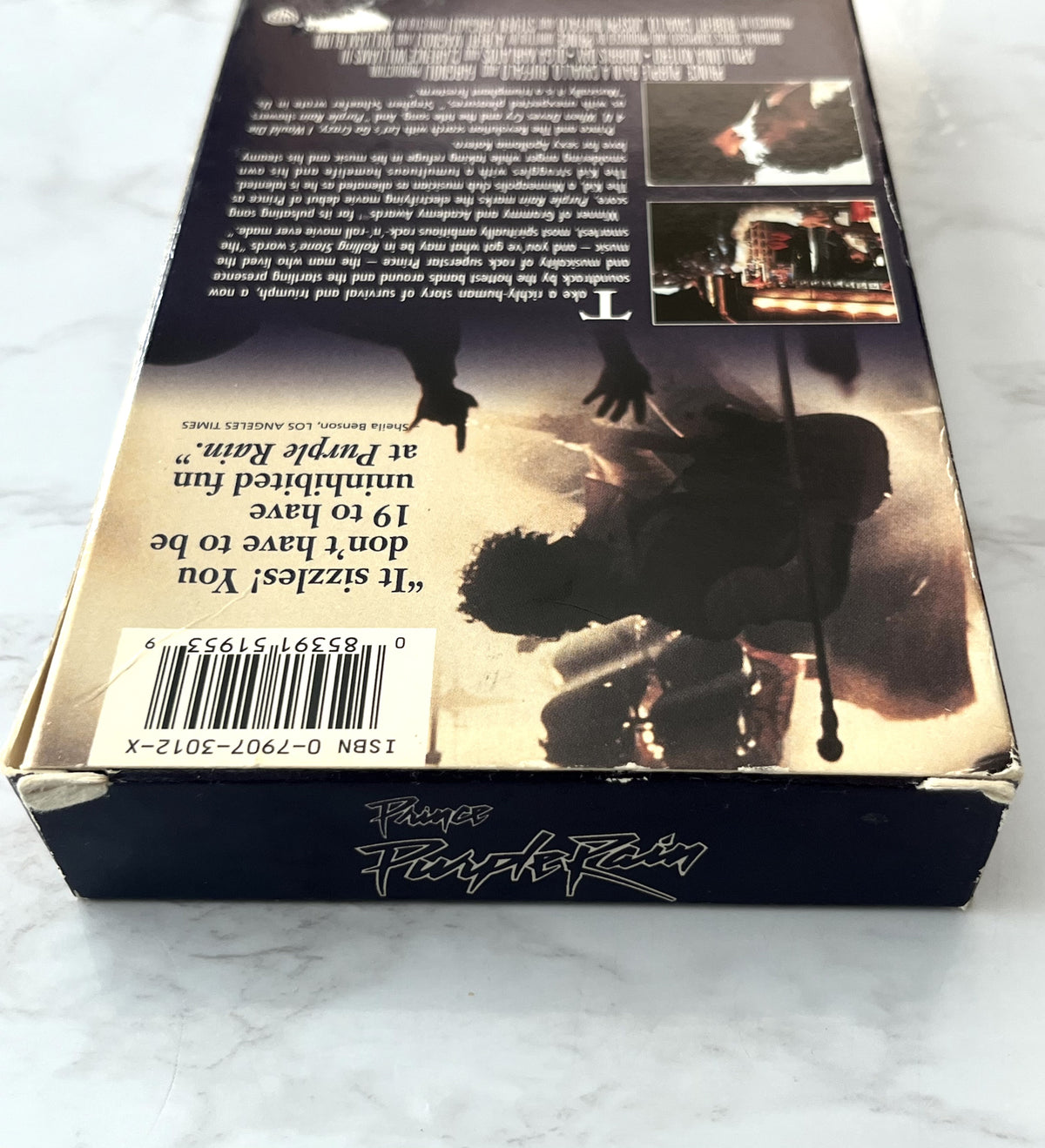 Prince Purple Rain VHS 1984 Warner 15195 Let's Go Crazy, When Doves Cry (1984)