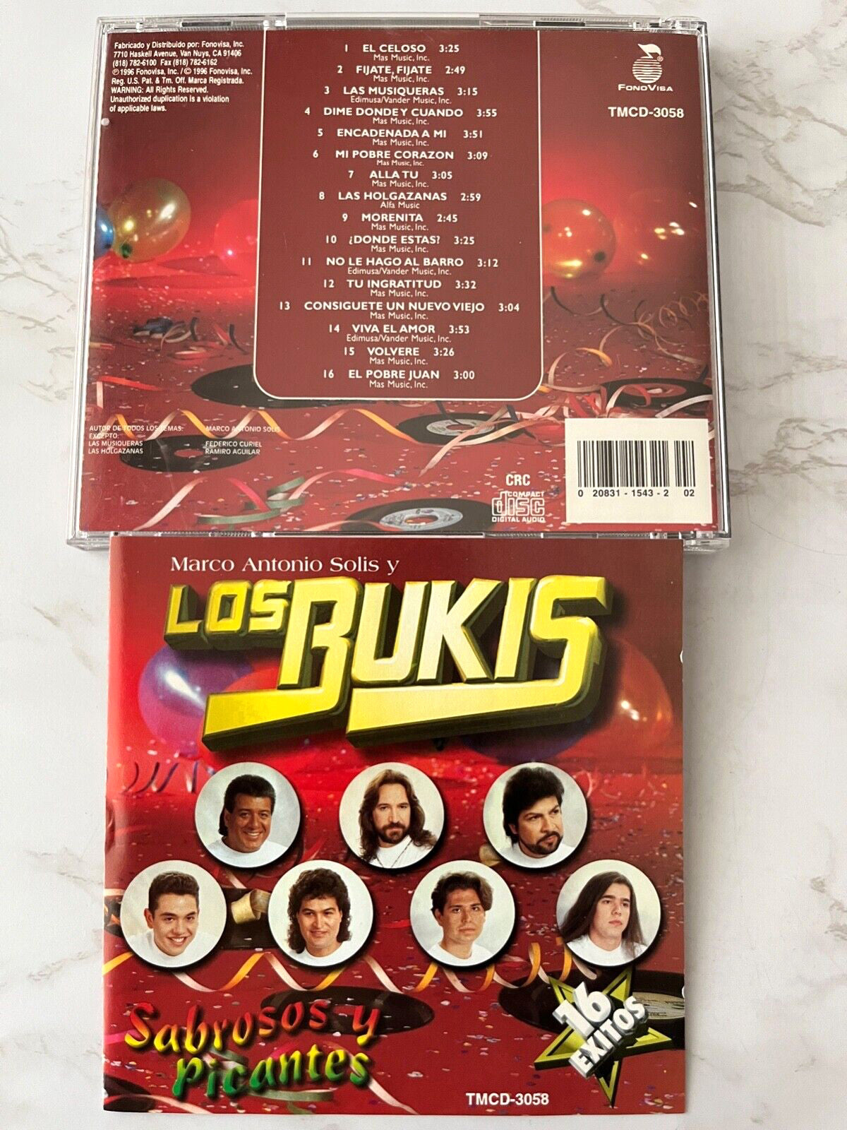 Los Bukis, Marco Antonio Solis – Y Los Bukis Sabrosos Y Picantes (1996)