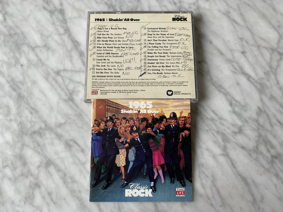 Time Life Music Classic Rock 1965: Shakin' All Over (1989)