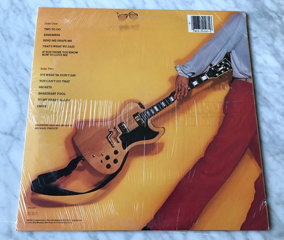 Bob Welch Self Titled LP SEALED! 1981 RCA AFL1-4107 NEW! Fleetwood Mac RARE! OOP