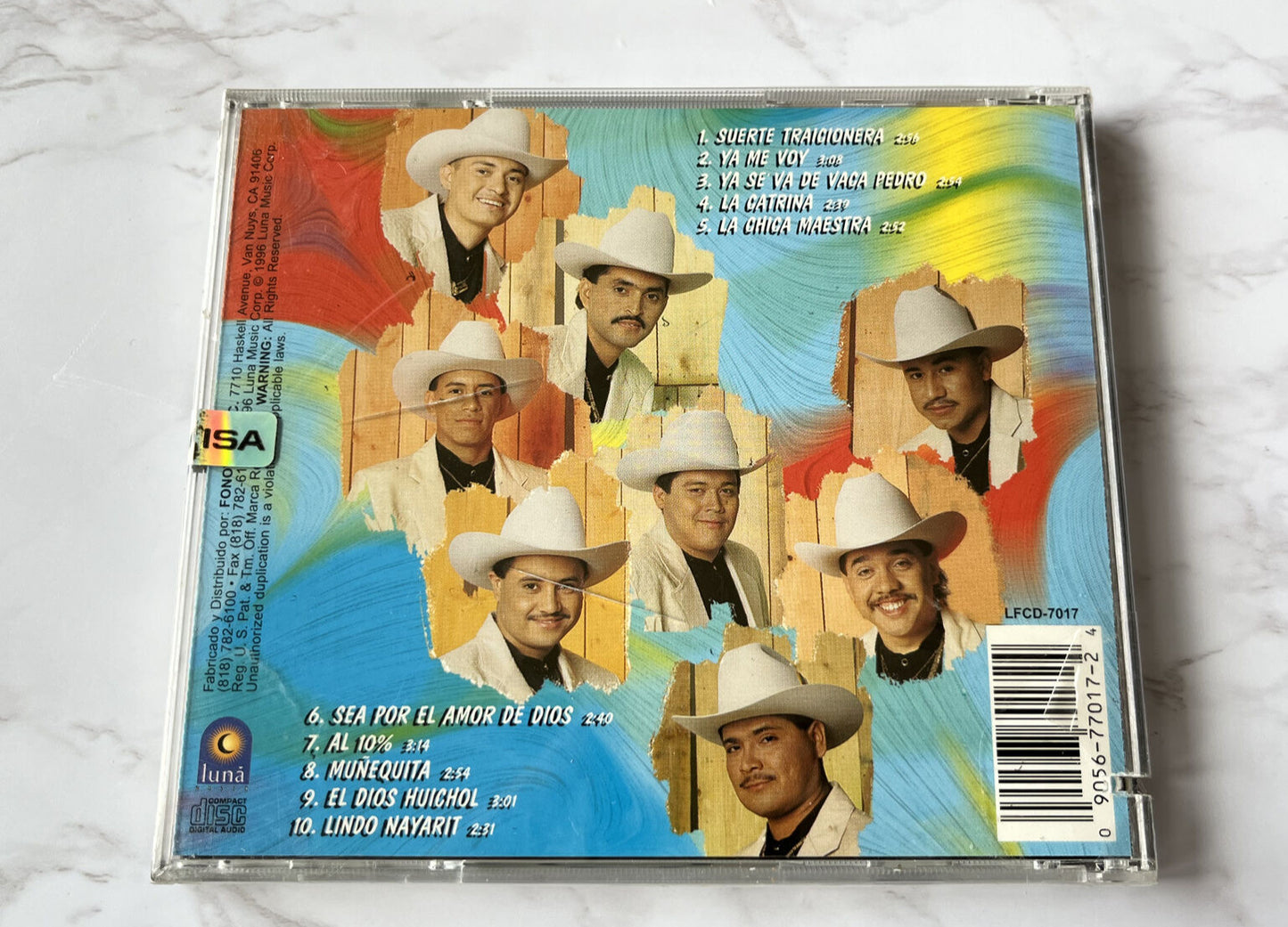 Banda Arkangel R-15 – Banda Arkangel R-15 Suerte Traicionera (1996)