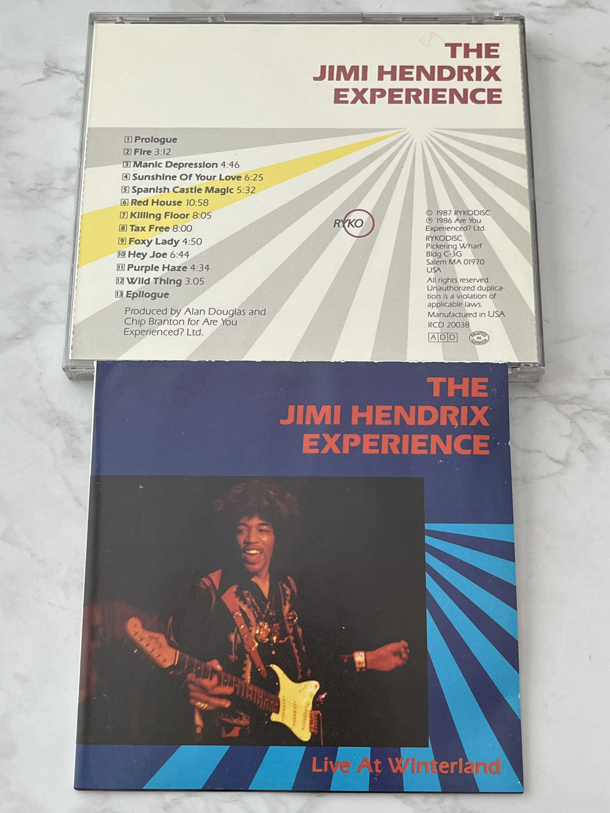 Jimi Hendrix – The Jimi Hendrix Experience Live At Winterland (1987)