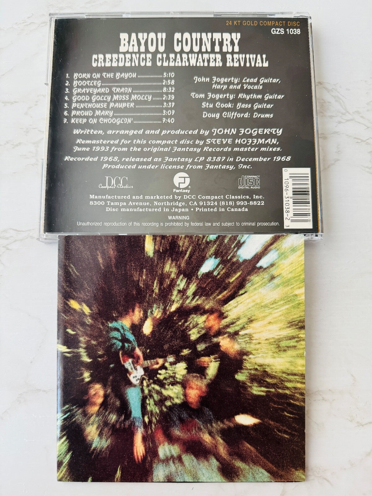 Creedence Clearwater Revival – Bayou Country (24KT Gold, DCC Gold, Audiophile) (1993)