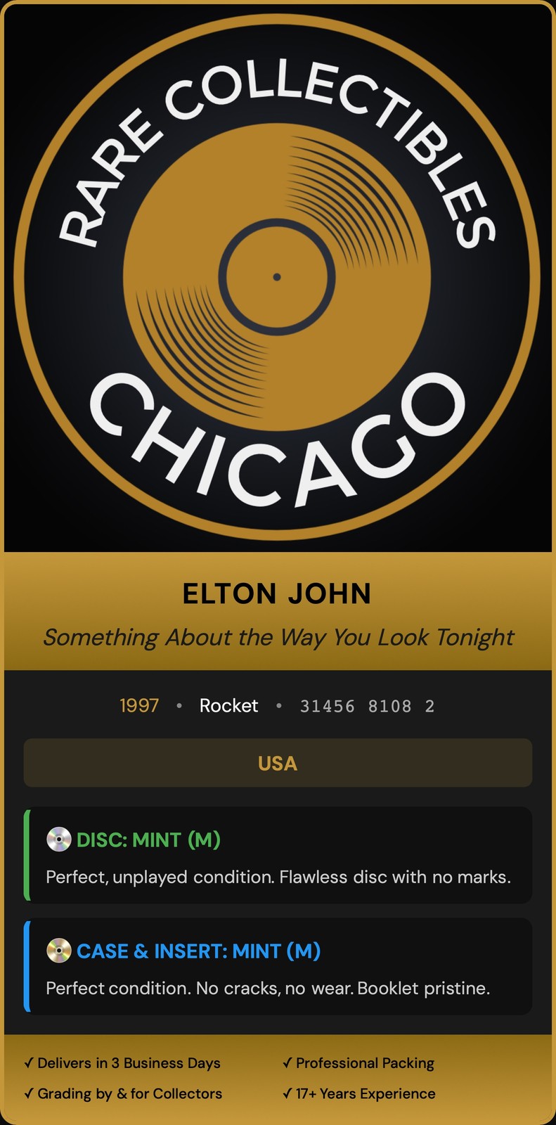 Elton John – Something About The Way You Look Tonight (1997)