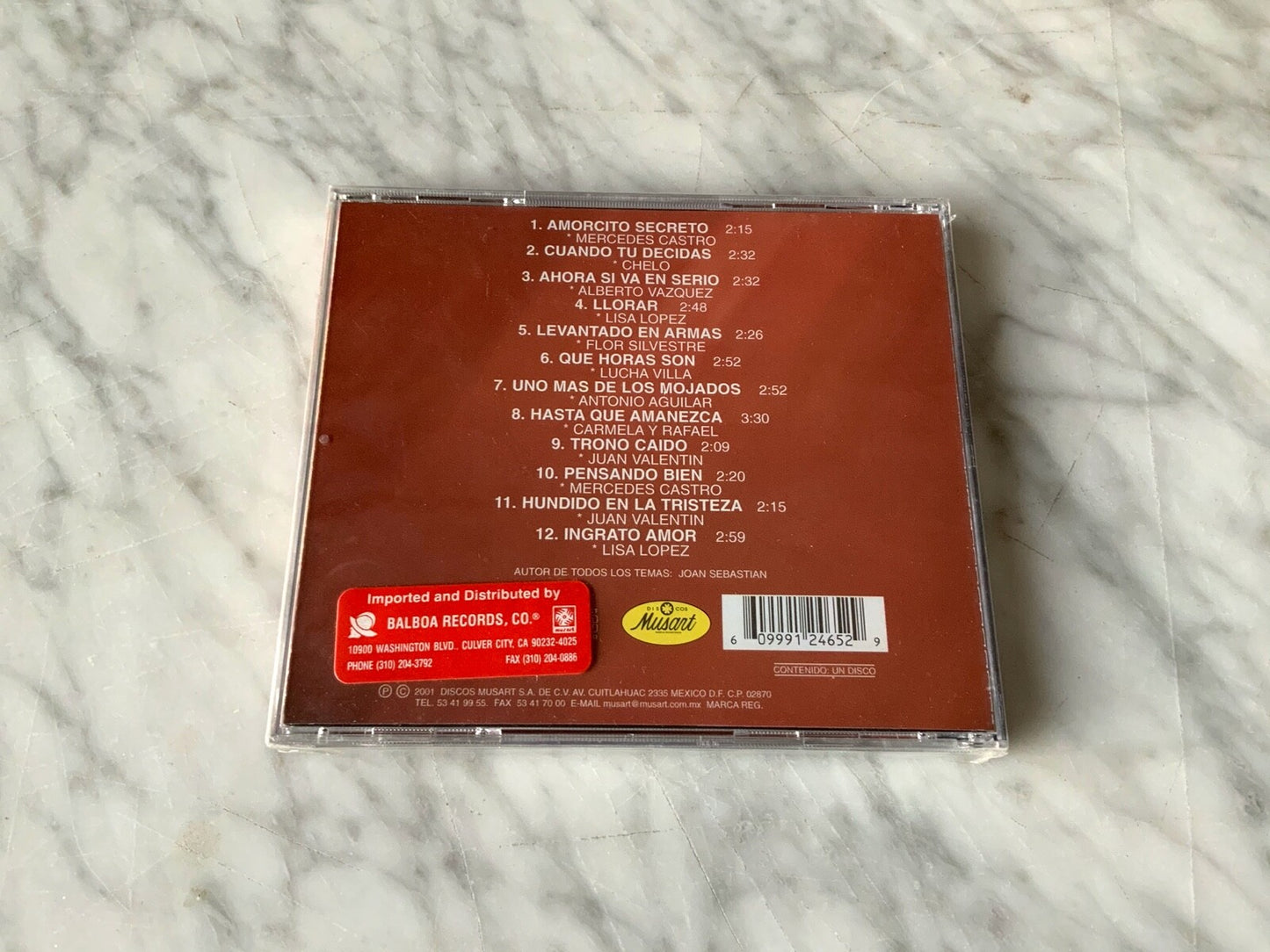 Joan Sebastian – Serie Compositores (2001)