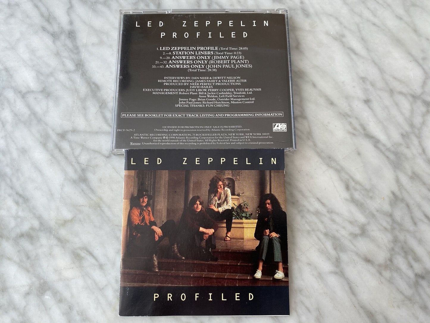 Led Zeppelin – Profiled (Promo) (1990)