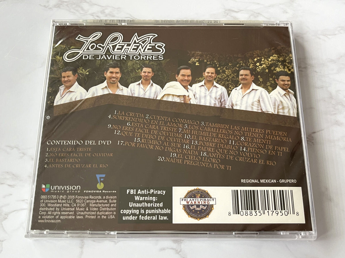 Los Rehenes De Javier Torres – 20 Exitos Con Historia (CD/DVD) (2005)