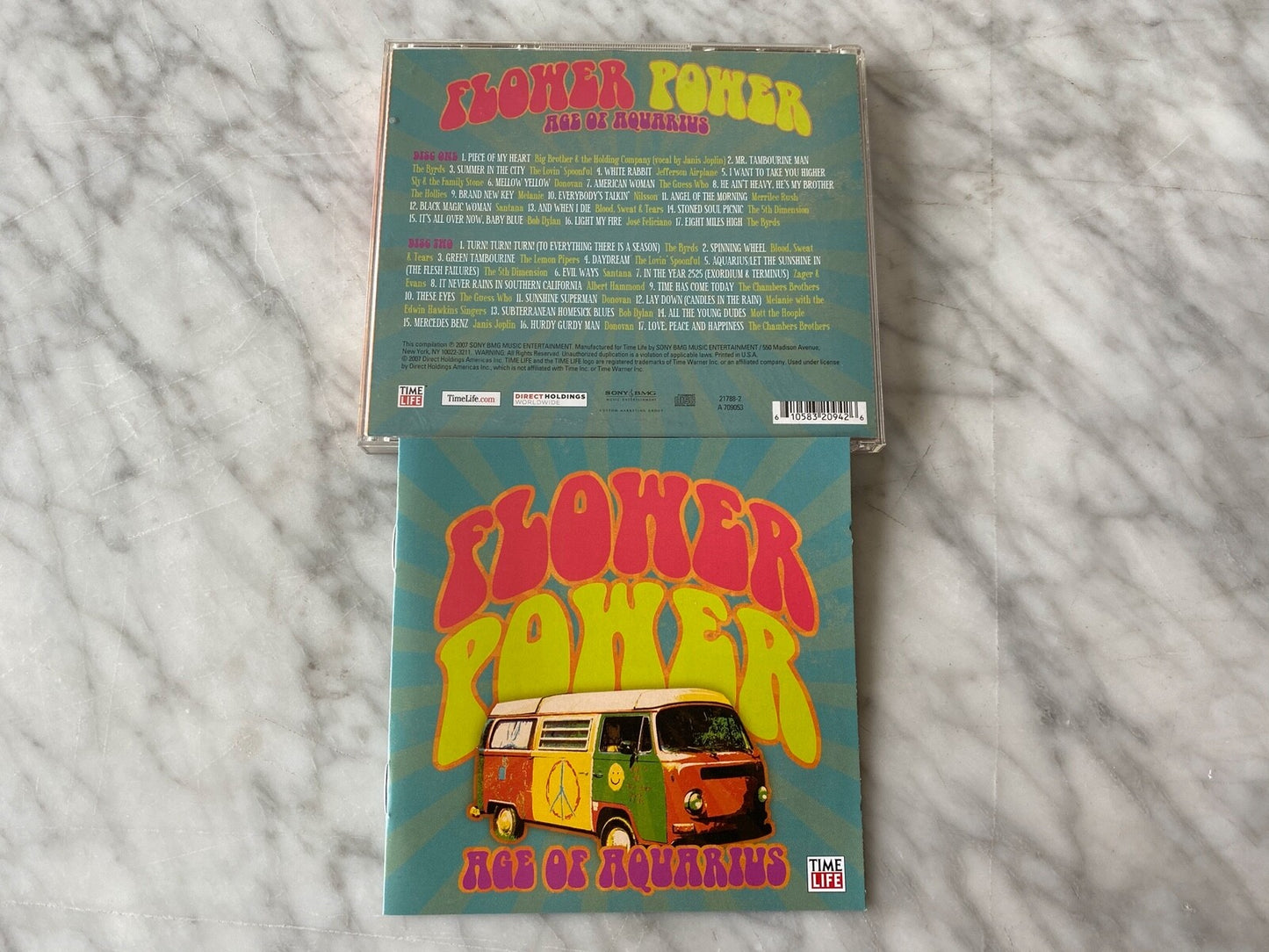 Various, Bob Dylan, Santana, The Guess Who – Time Life Flower Power Age Of Aquarius (2007)