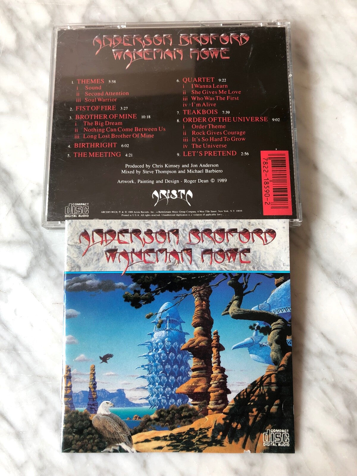 Anderson Bruford Wakeman howe, Yes – Anderson Bruford Wakeman howe, Yes (1989)
