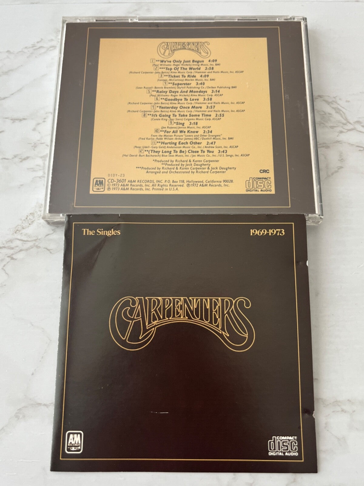 Carpenters – The Singles 1969-1973