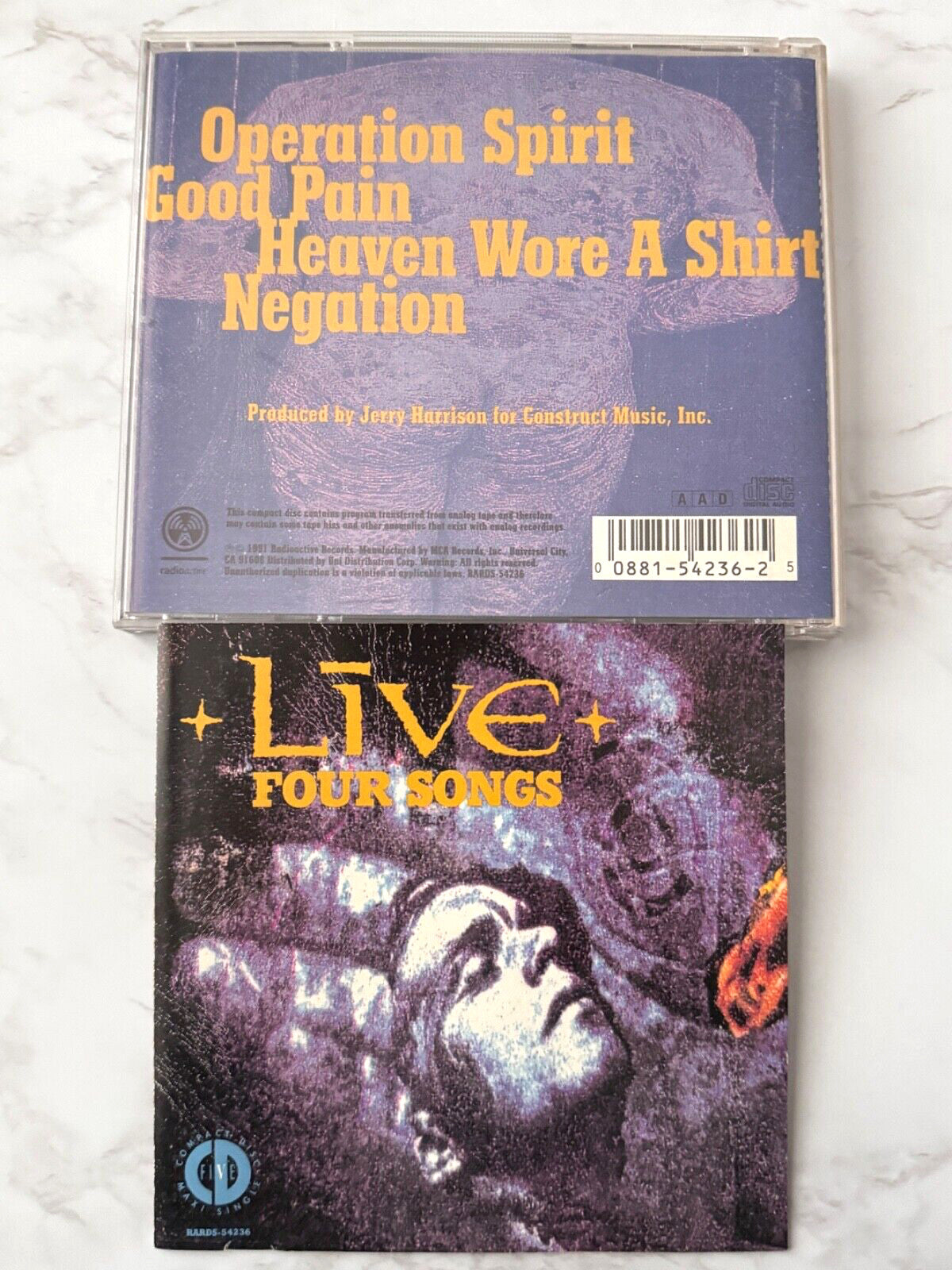Live – Four Songs (Maxi Single) (1991)