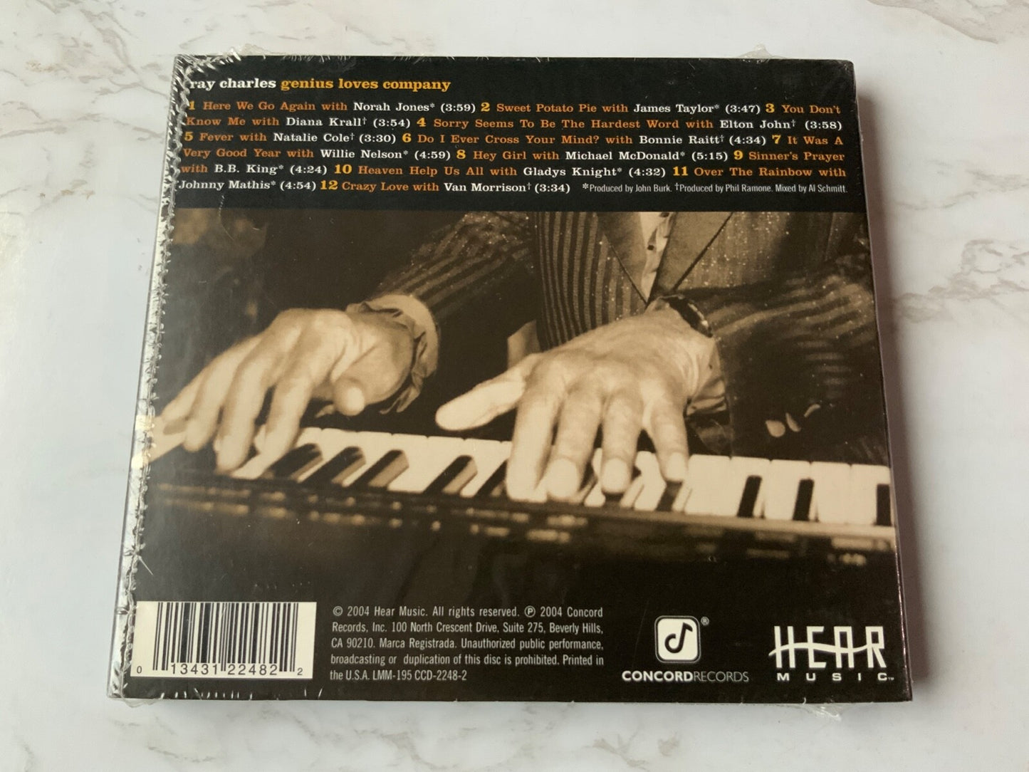Ray Charles – Genius Loves Company (Digipak) (2004)
