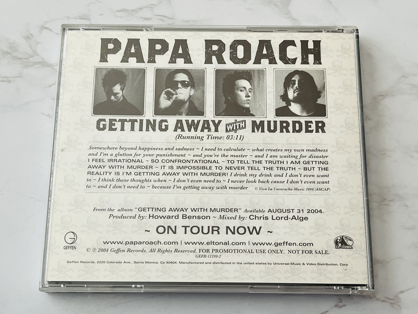 Papa Roach – Getting Away With Murder (Promo) (2004)