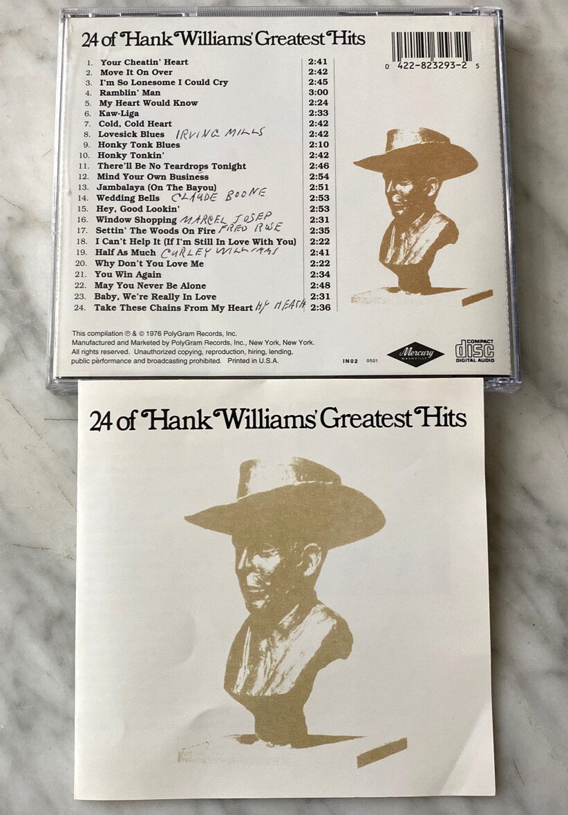 Hank Williams – 24 Greatest Hits