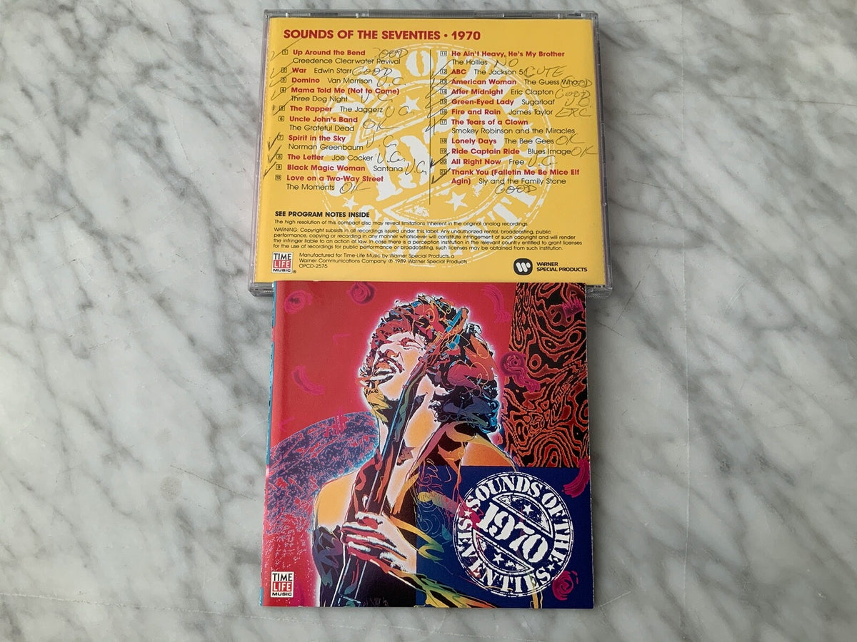 Santana, Various – Time Life Sounds Of The Seventies 1970 (1989)