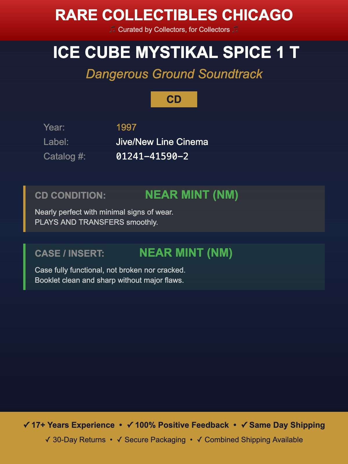 Ice Cube Mystikal Spice 1 Too Short – Dangerous Ground Soundtrack (1997)