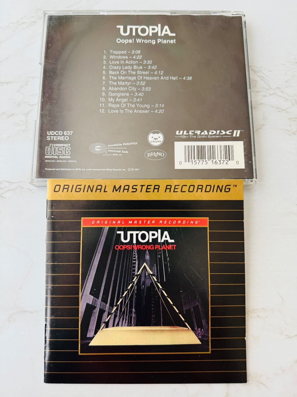 Utopia – Oops Wrong Planet (MFSL, 24KT Gold, Numbered) (1995)