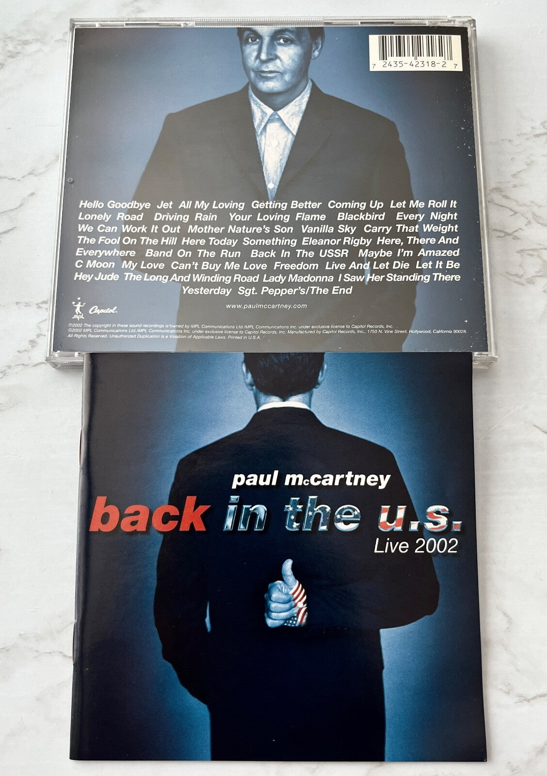 Paul McCartney – Back In The U.S. (2002)