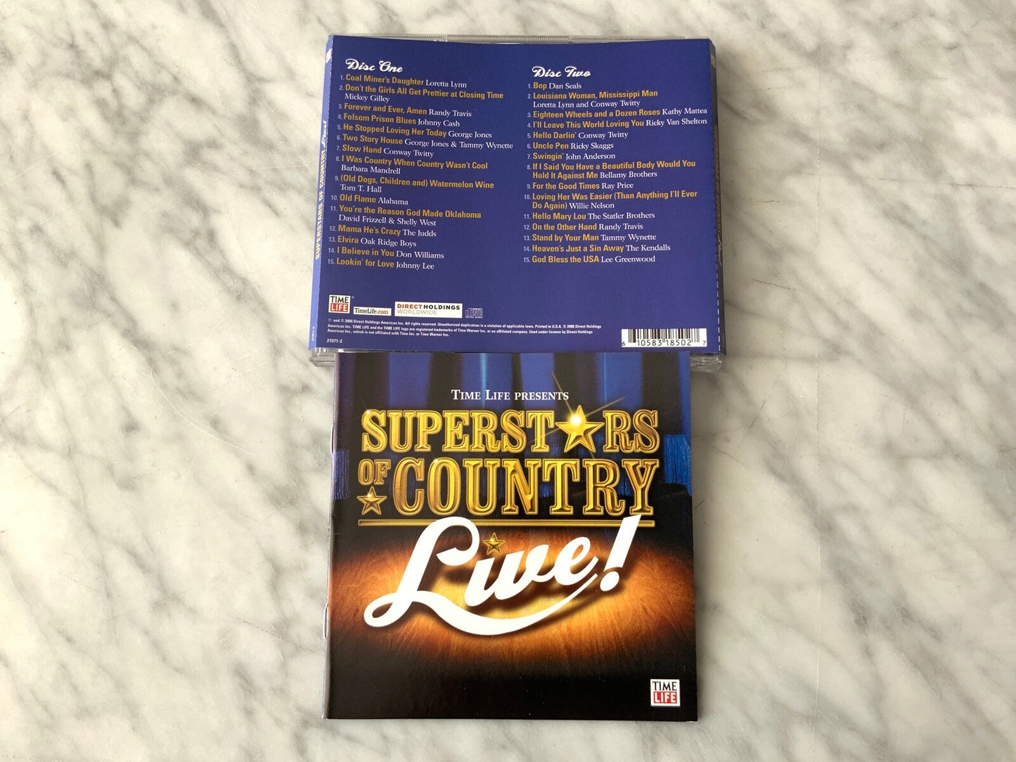 Time Life Music Superstars Of Country Live (2006)