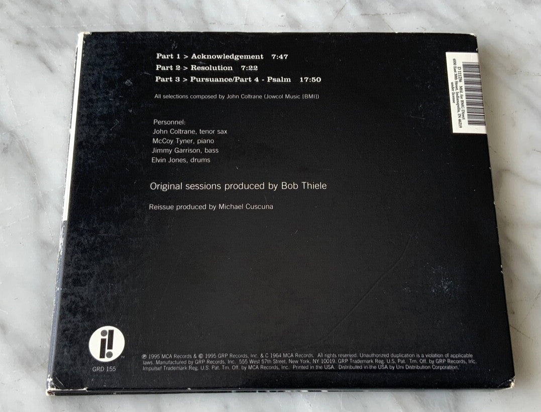 John Coltrane – A Love Supreme (Digipak) (1995)