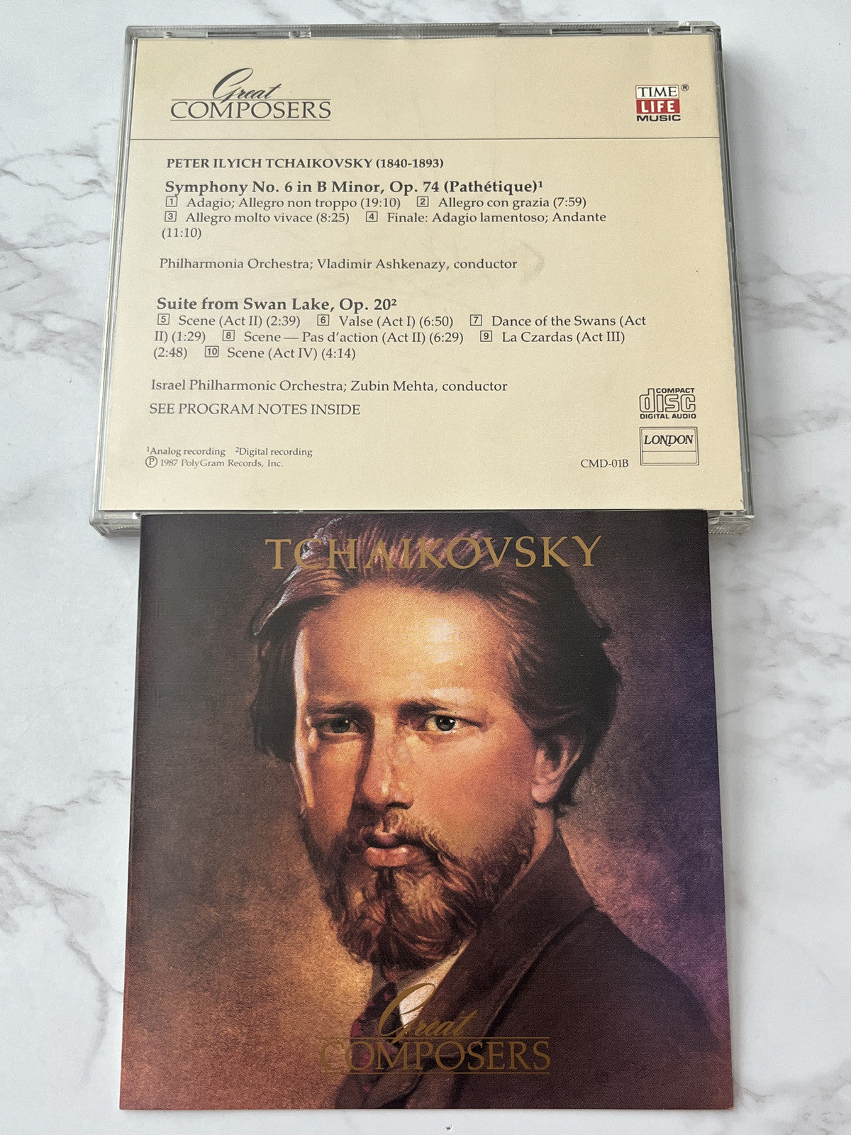 Pyotr Ilyich Tchaikovsky – Time Life Great Composers Tchaikovsky (1987)