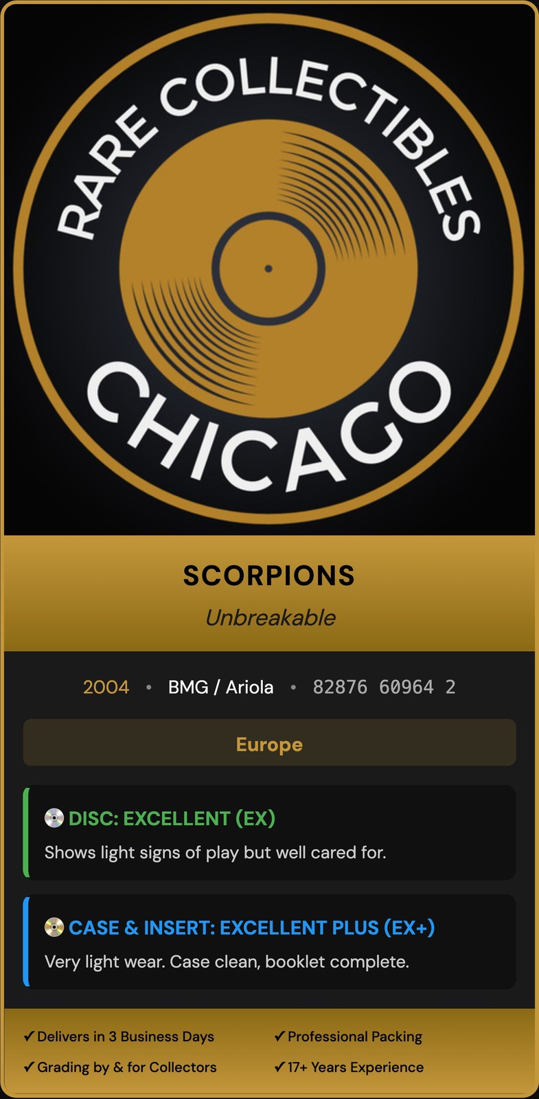 Scorpions – Unbreakable (Digipak) (2004)
