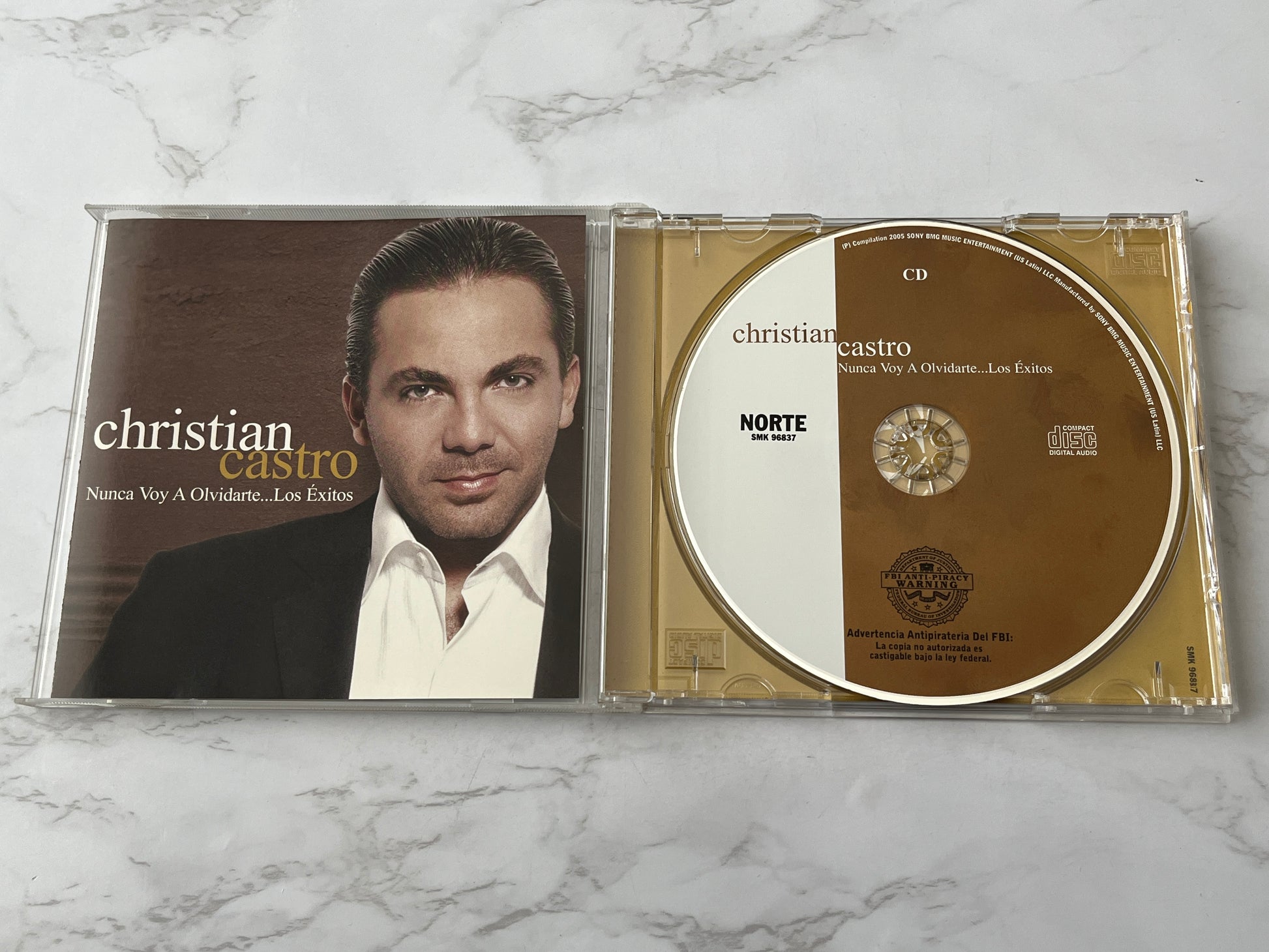 Christian Castro – Nunca Voy a Olvidarte... Los Éxitos (2005)