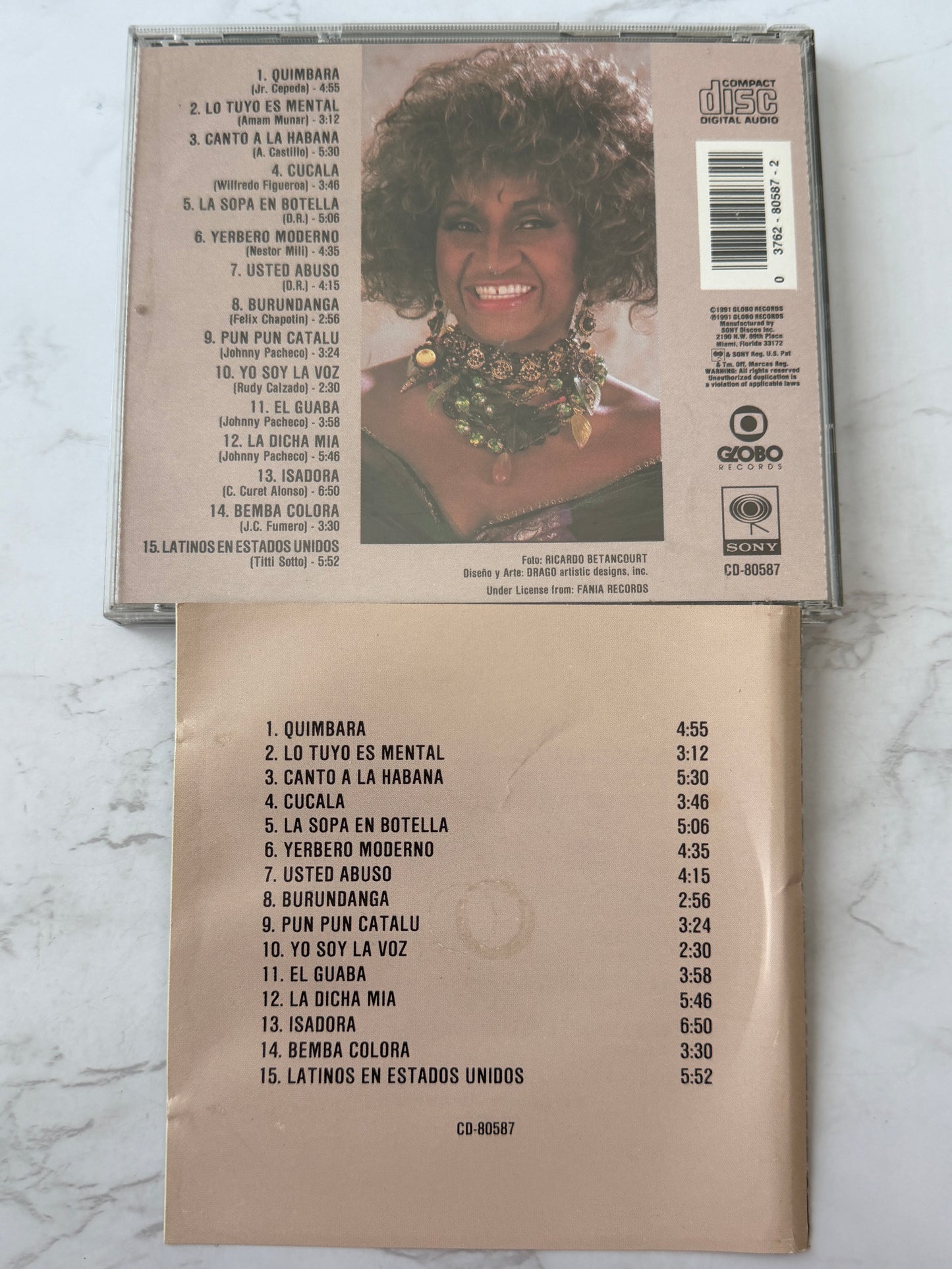 Celia Cruz – The Best (1992)