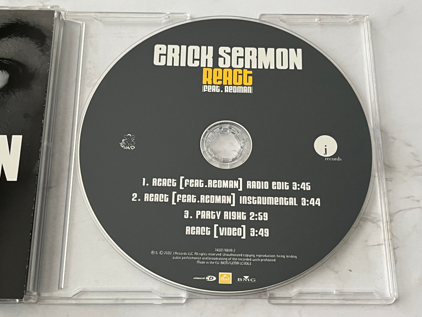 Erick Sermon – React (CD Single) (2002)