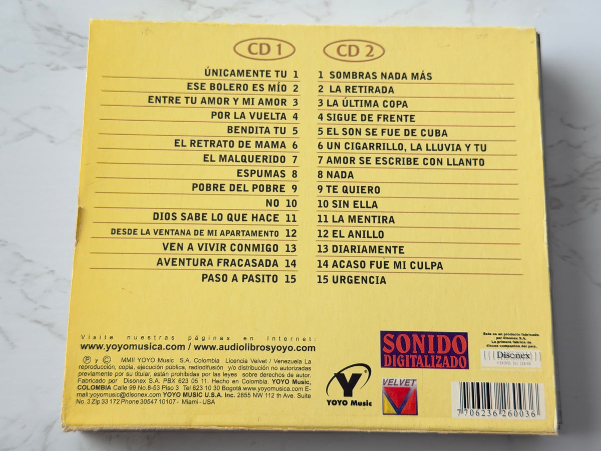 Felipe Pirela – El Bolerista De America (2-CD Set) (2012)