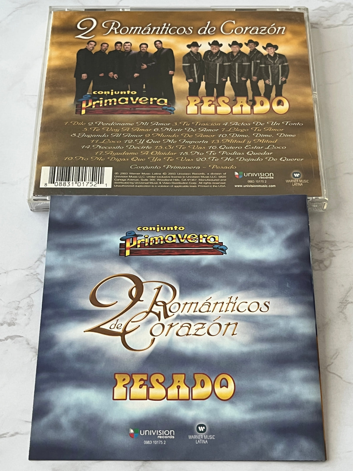 Conjunto Primavera / Pesado – 2 Románticos de Corazón (2003)
